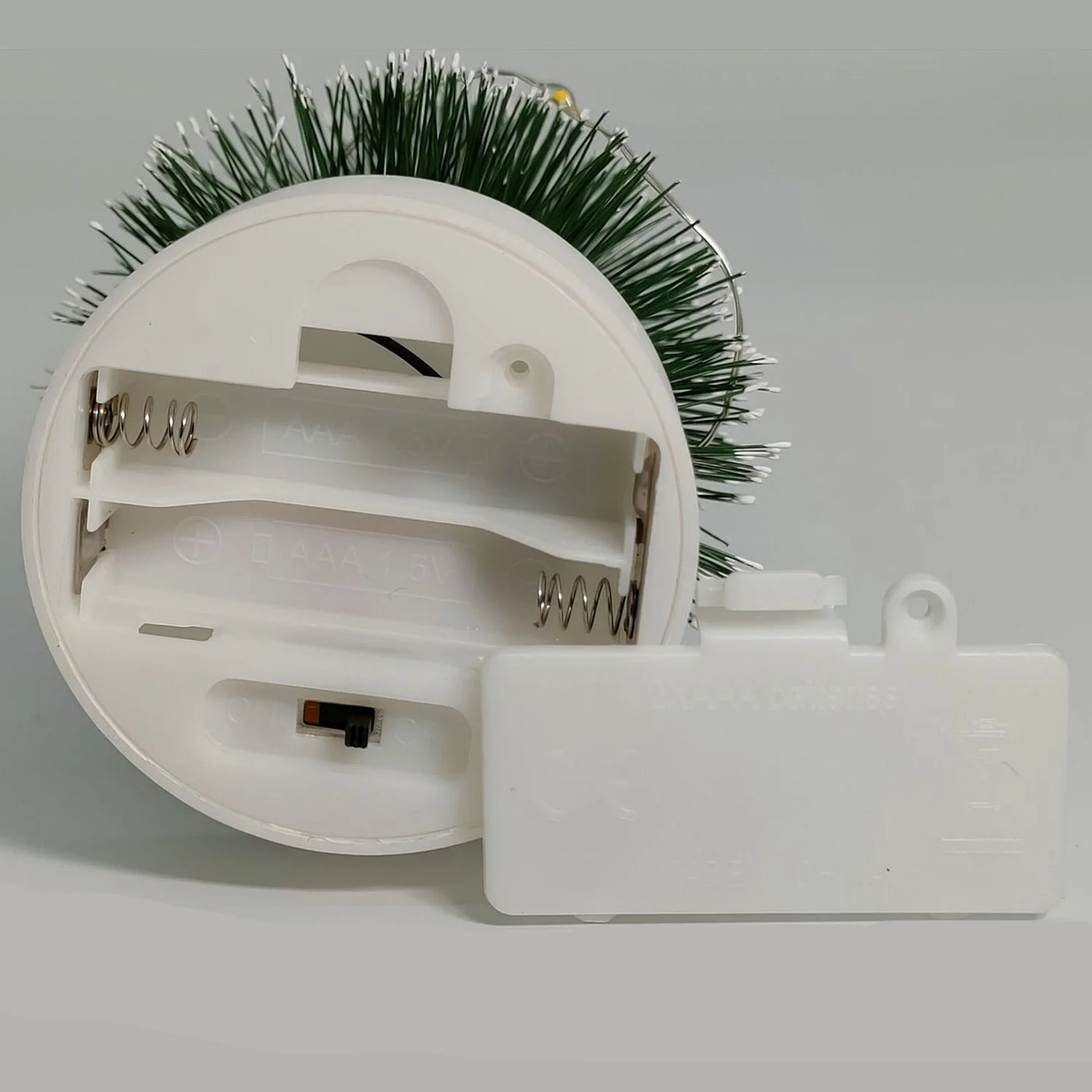 Christmas Decorations Mini Christmas Trees 3Pcs,Desktop Xmas Tree with Light String - Colorful