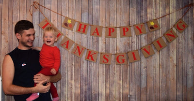 Happy Thanksgiving Banner, Thanksgiving Party Decorations,Su
