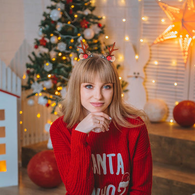 3Pcs Christmas Hair Clips, Christmas Hair Pins Christmas Hair Accessories Christmas Hair Clips for Girls Cute Christmas Hairpin for Christmas Party Women Girls