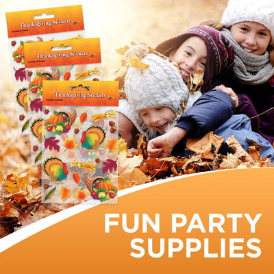 Thanksgiving Stickers (12 Sheets)