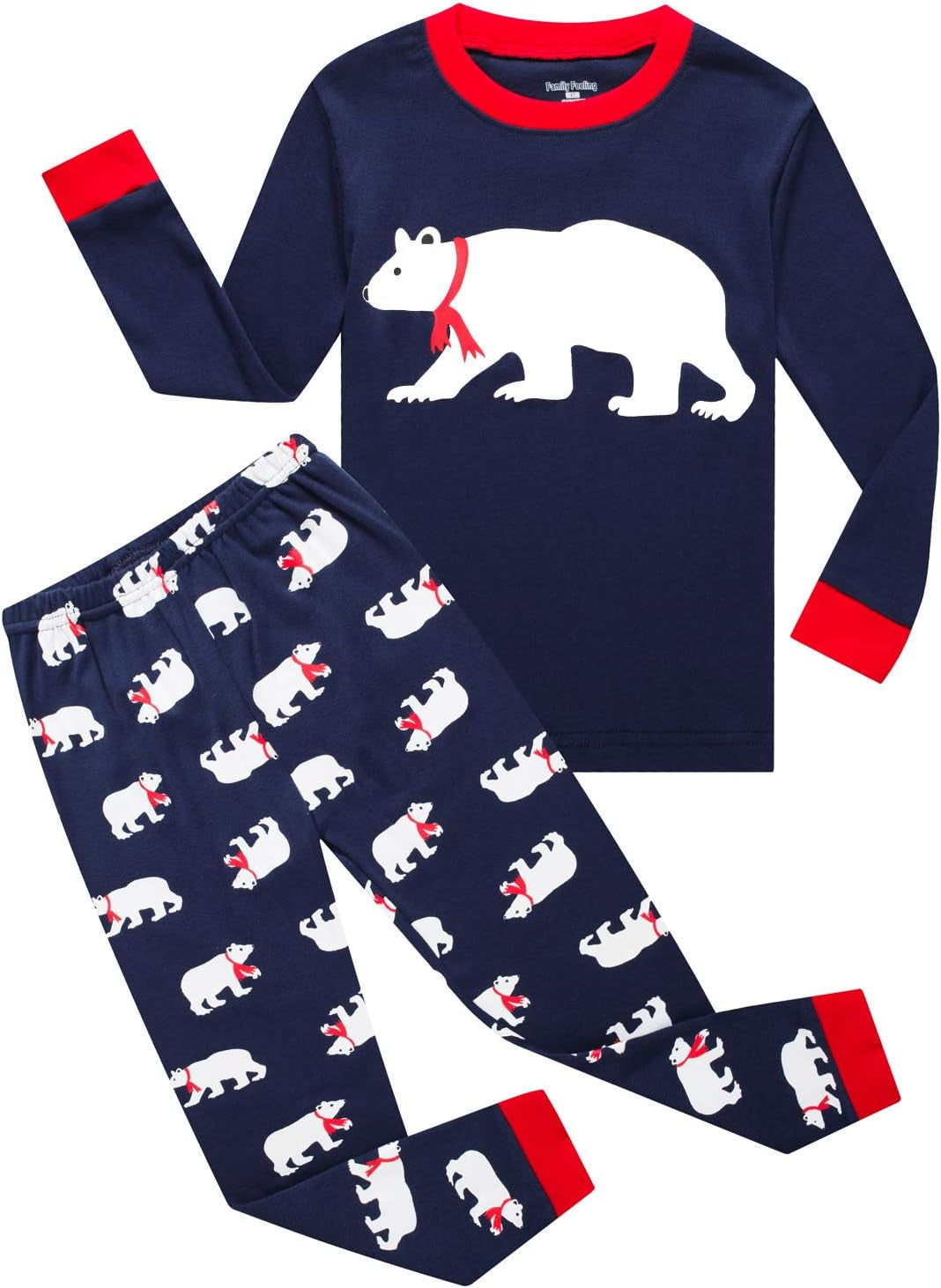 Little Boys Girls Child Pajamas Sets 100% Cotton Toddler Pjs